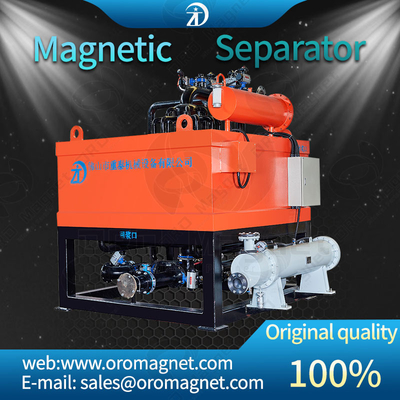 Máquina de separador magnético de fluidos Magnetix para máquinas e tecnologias de última geração Kaolin Feldspar Quartz e Slurry Cerâmica